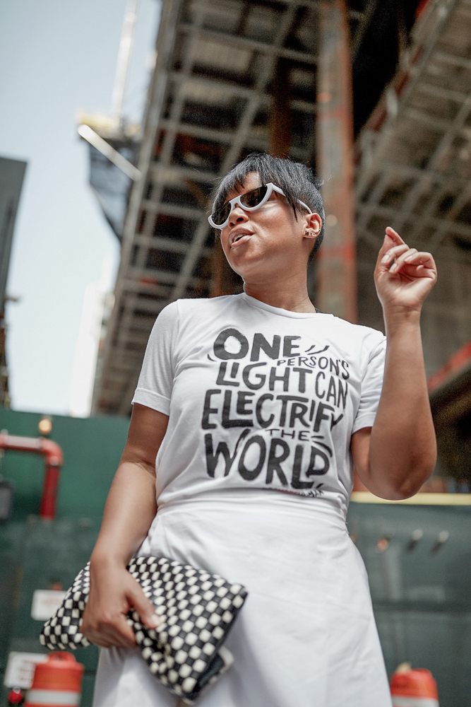 Reebok Logo Tee With A Message