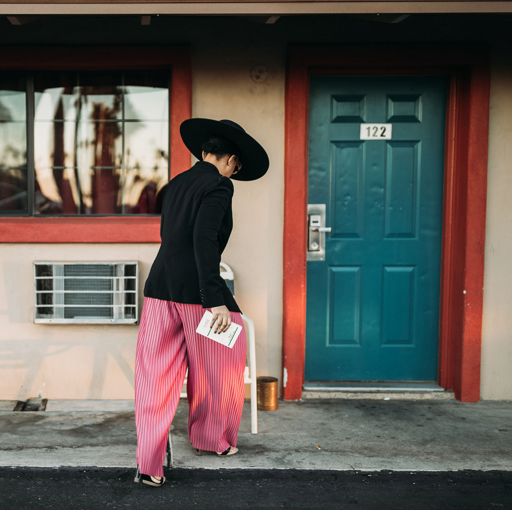 Lack Of Color Wide Brin Hat Sonjia Williams Pleated Pants