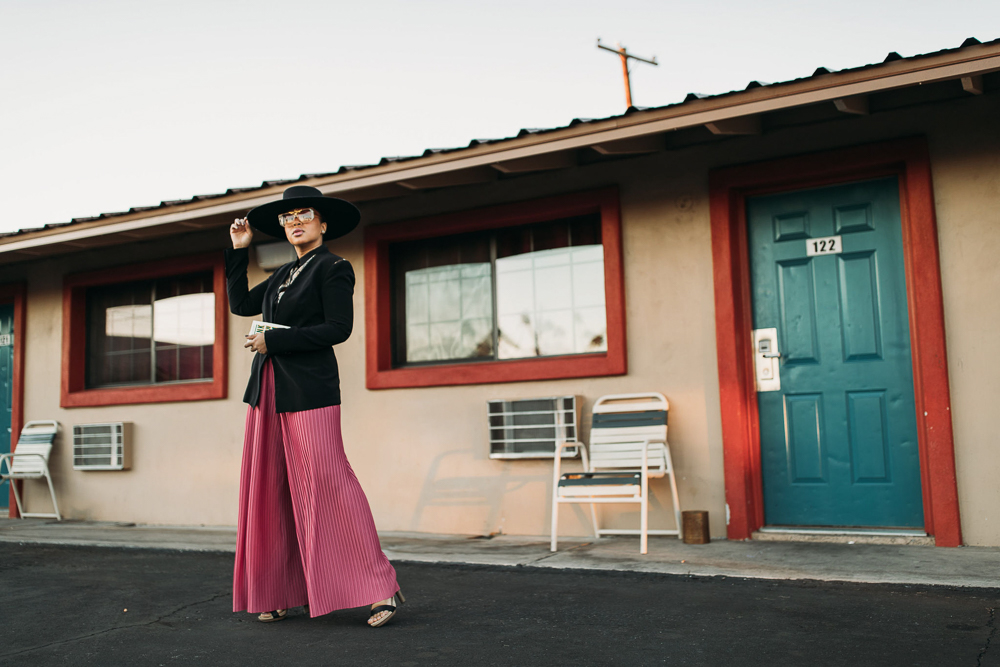 Lack Of Color Wide Brin Hat Sonjia Williams Pleated Pants