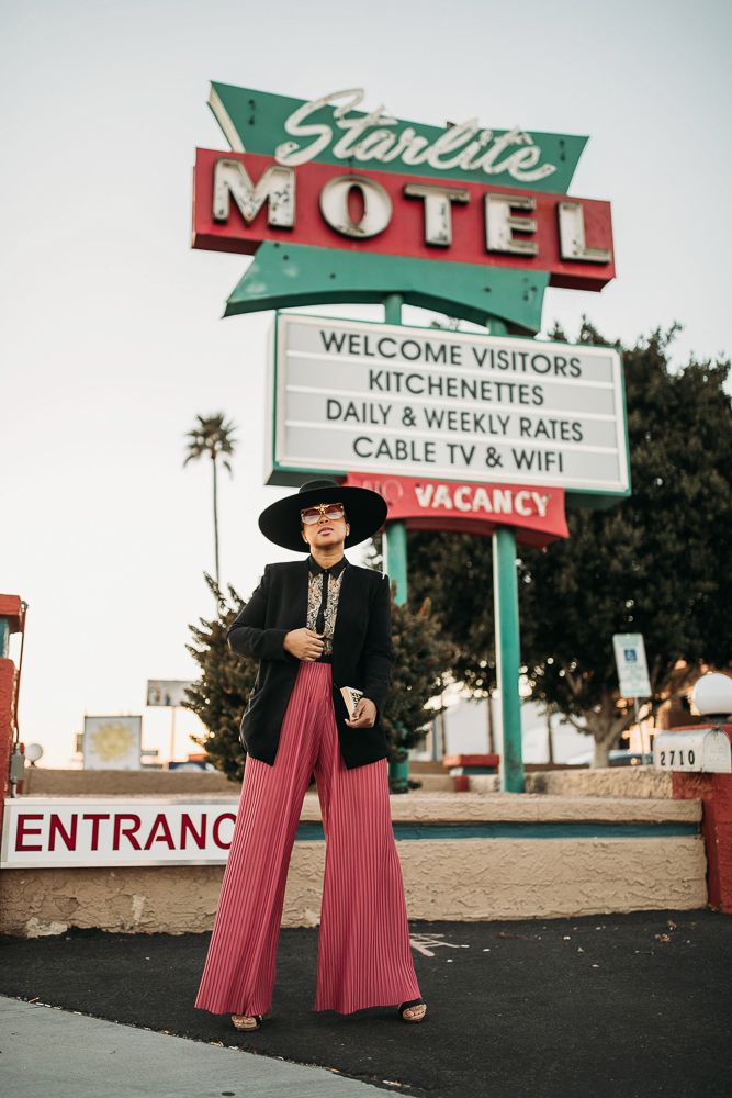 Lack Of Color Wide Brin Hat Sonjia Williams Pleated Pants