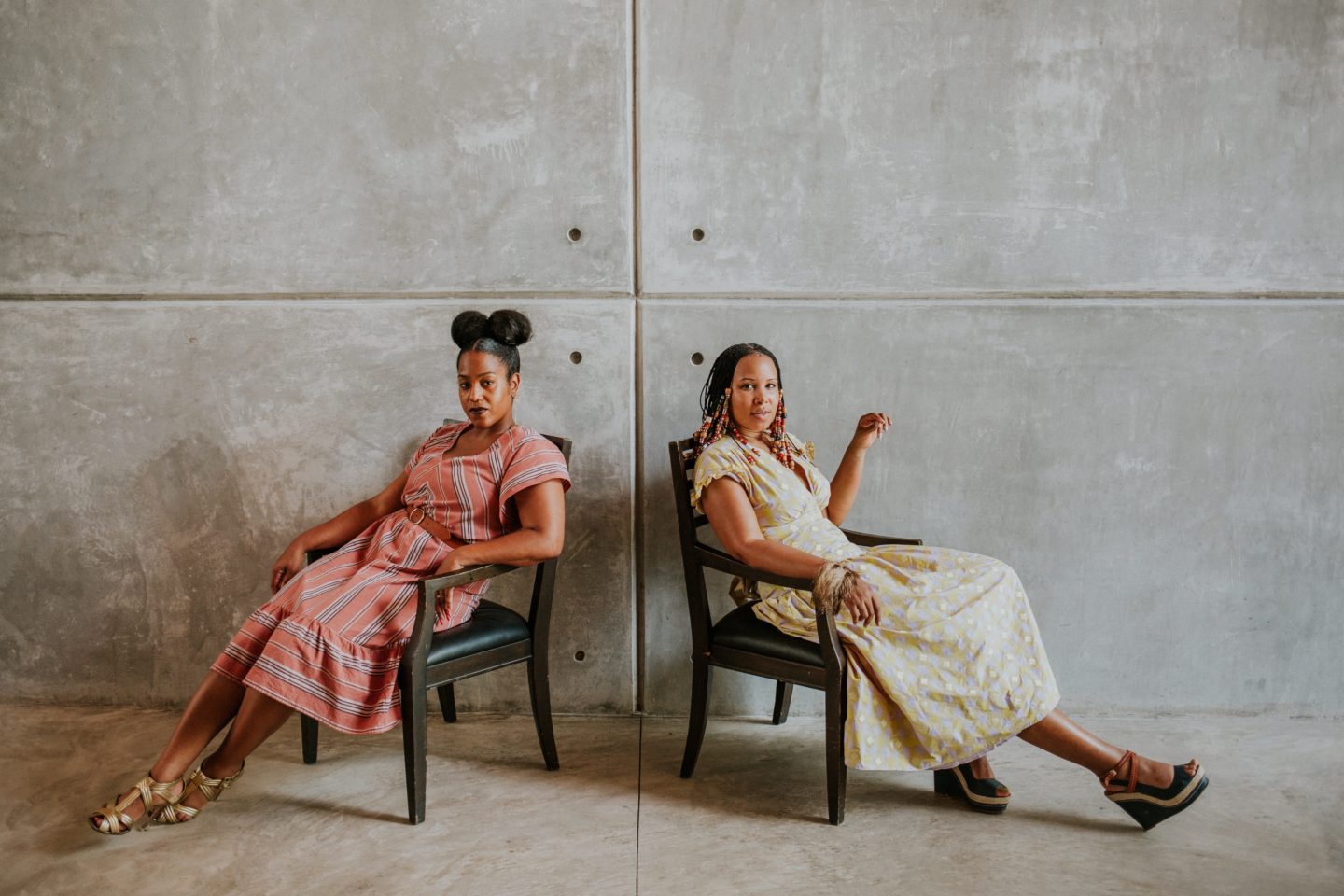 Girls in chairs